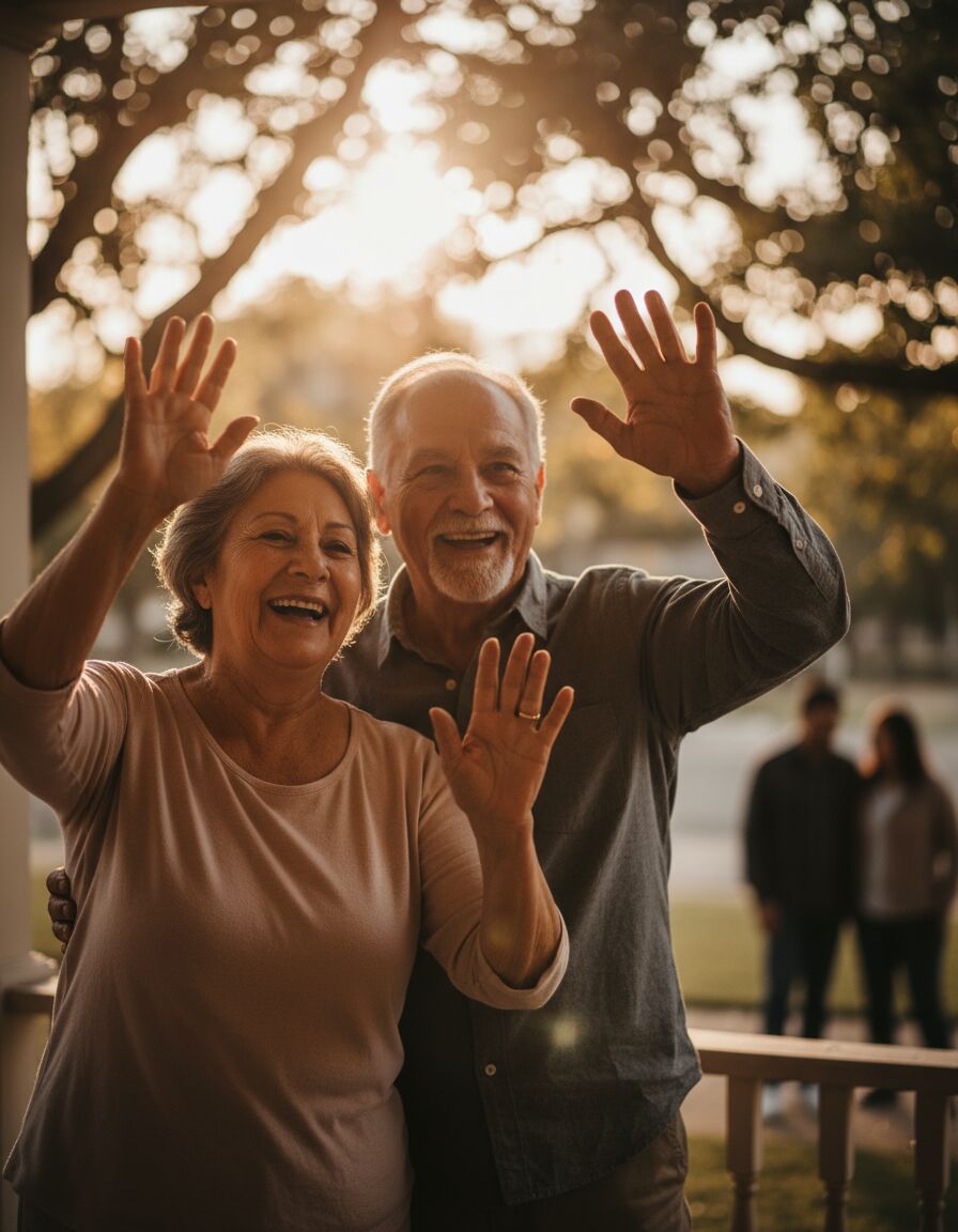 Happy clients celebrating